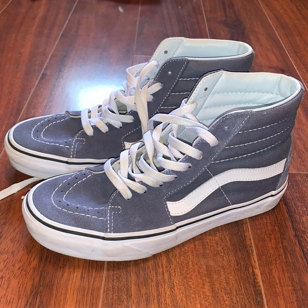 VANS Sk8-Hi Tapered Deep Blue Size W8 M6.5